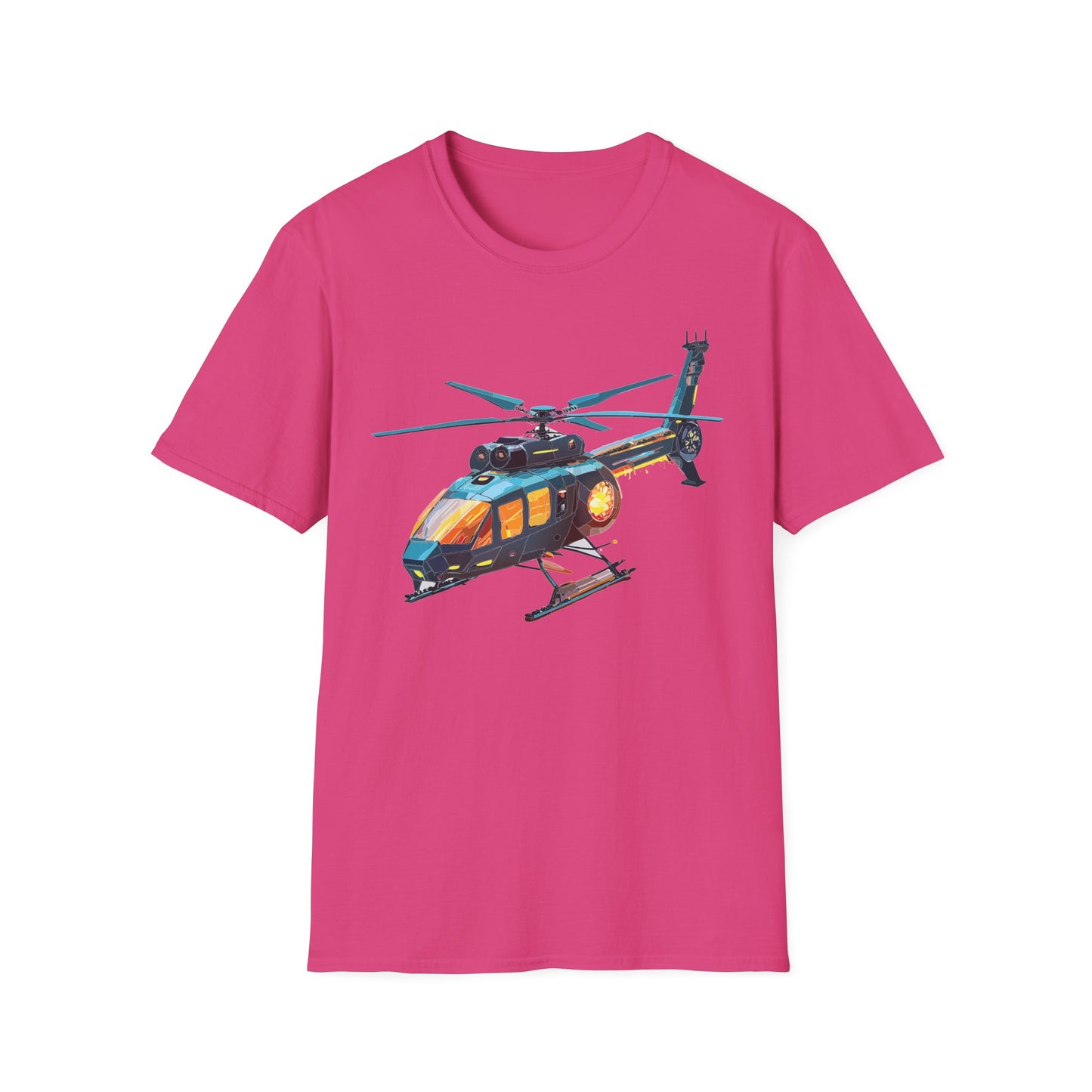 Chopper Shirt, Helicopter Shirt, Shirt with Helicopter, T Shirt with Chopper