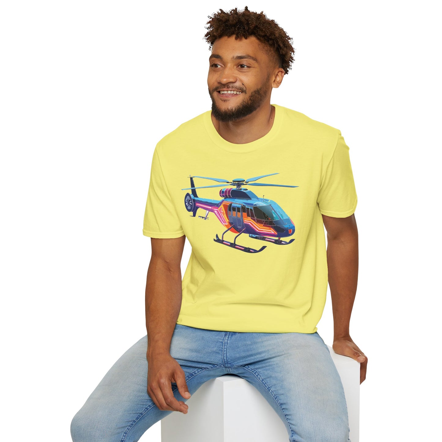 Chopper Shirt, Helicopter Shirt, Shirt with Helicopter, T Shirt with Chopper