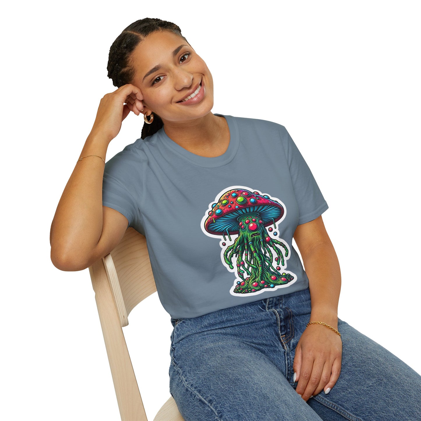Mashroom Tee Shirt, Mashroom Shirt, Shirt with Funny Mashroom, Shirt with Fungus