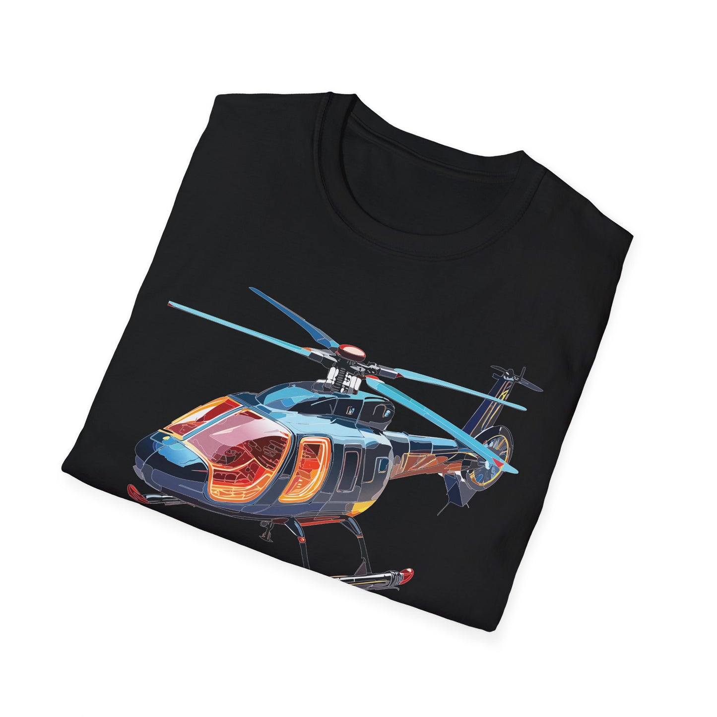 Chopper Shirt, Helicopter Shirt, Shirt with Helicopter, T Shirt with Chopper
