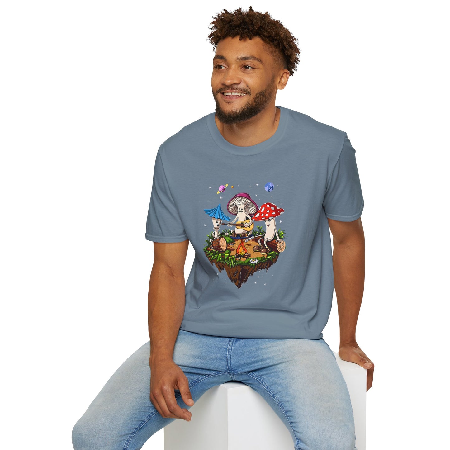 Mashroom Tee Shirt, Mashroom Shirt, Shirt with Funny Mashroom, Shirt with Fungus