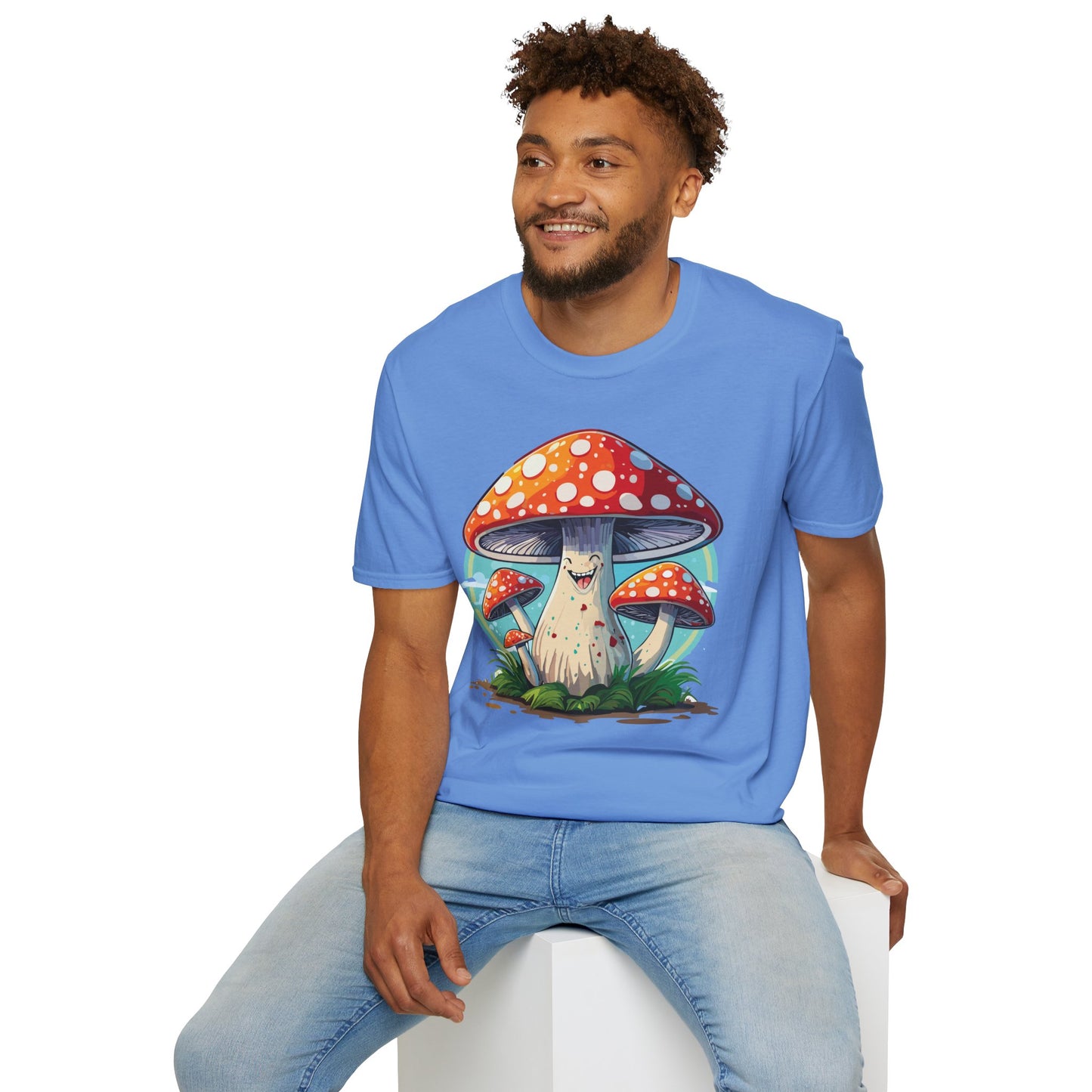 Mashroom Tee Shirt, Mashroom Shirt, Shirt with Funny Mashroom, Shirt with Fungus