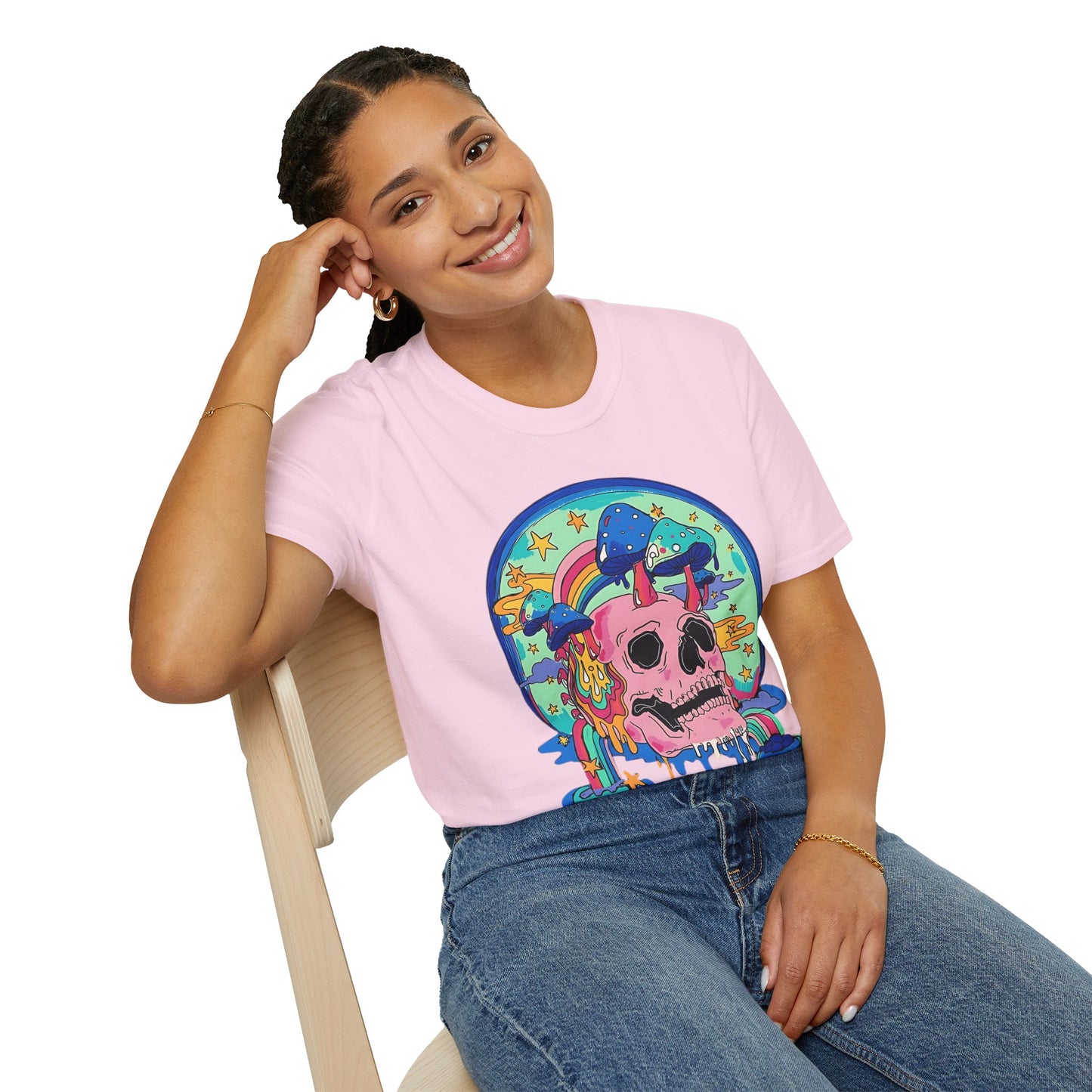 Skull Tee Shirt, Skeleton Shirt, Shirt with Skull, Shirt with Skeleton