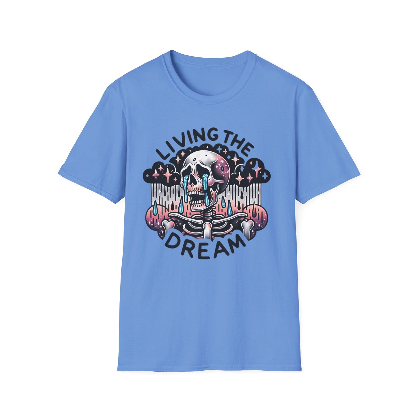 Skull Tee Shirt, Skeleton Shirt, Shirt with Skull, Shirt with Skeleton