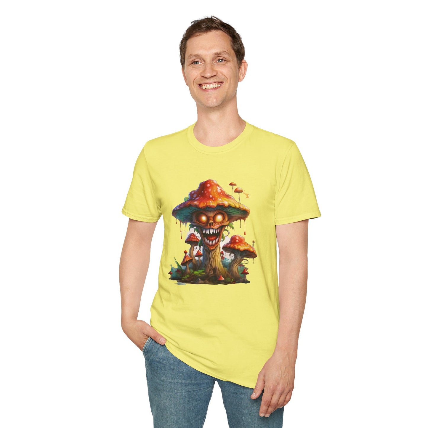 Mashroom Tee Shirt, Mashroom Shirt, Shirt with Funny Mashroom, Shirt with Fungus