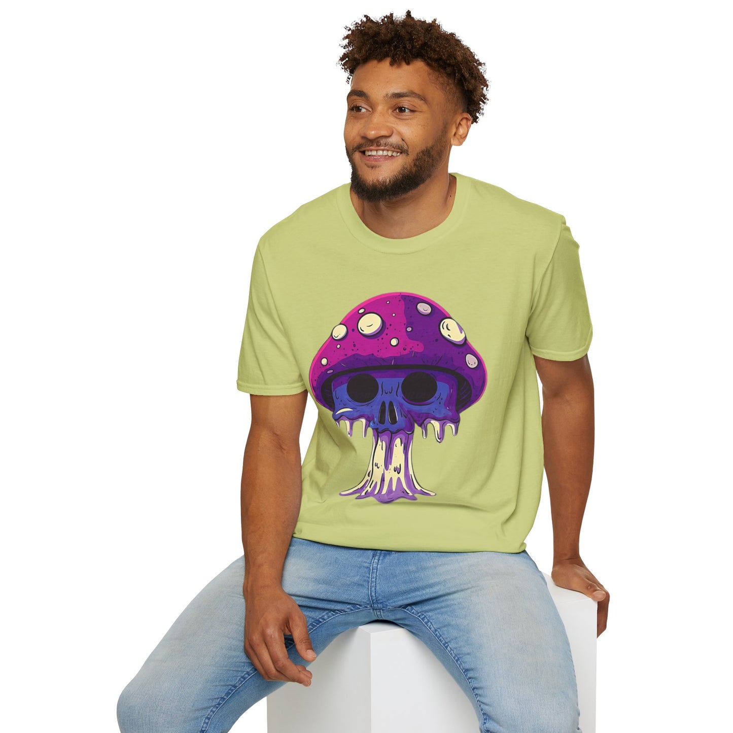 Mashroom Tee Shirt, Mashroom Shirt, Shirt with Funny Mashroom, Shirt with Fungus