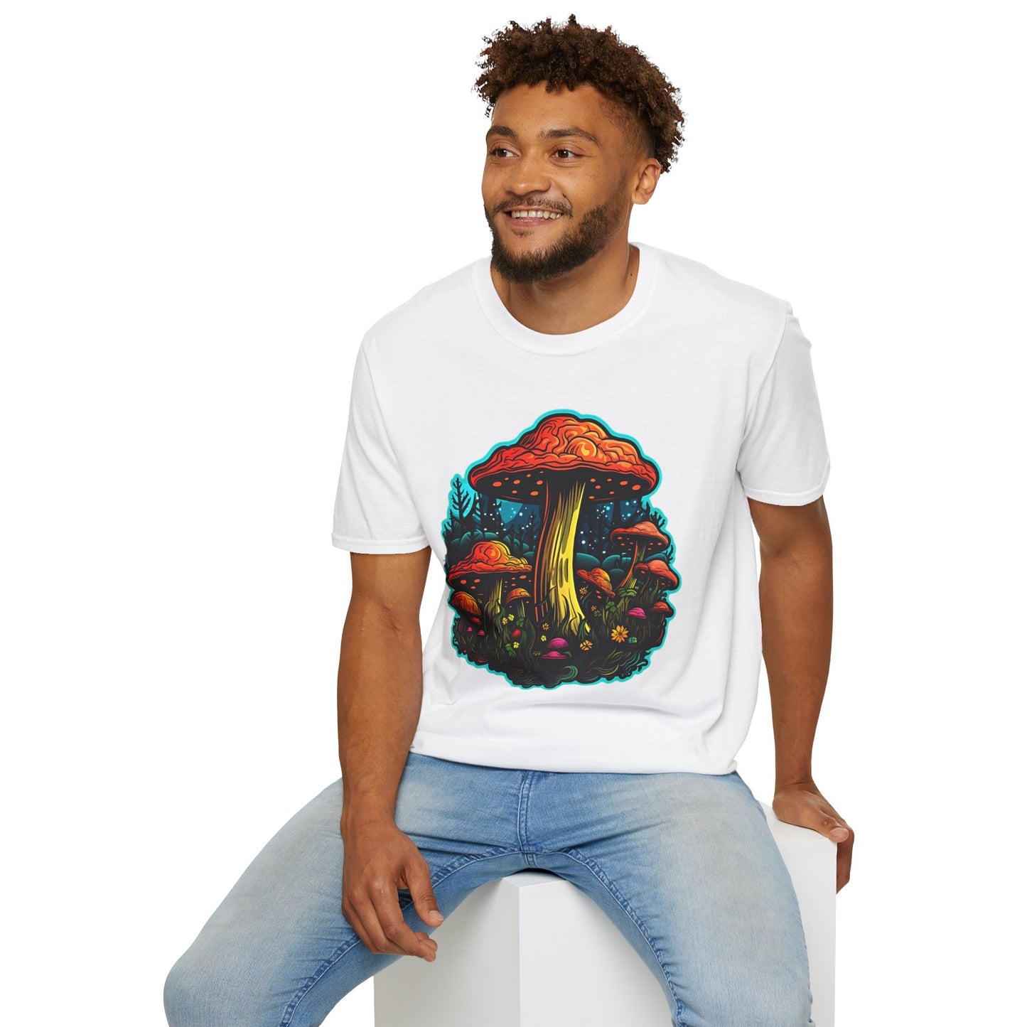 Mashroom Tee Shirt, Mashroom Shirt, Shirt with Funny Mashroom, Shirt with Fungus