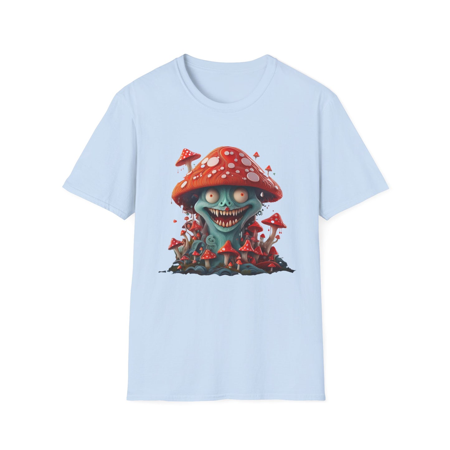 Mashroom Tee Shirt, Mashroom Shirt, Shirt with Funny Mashroom, Shirt with Fungus