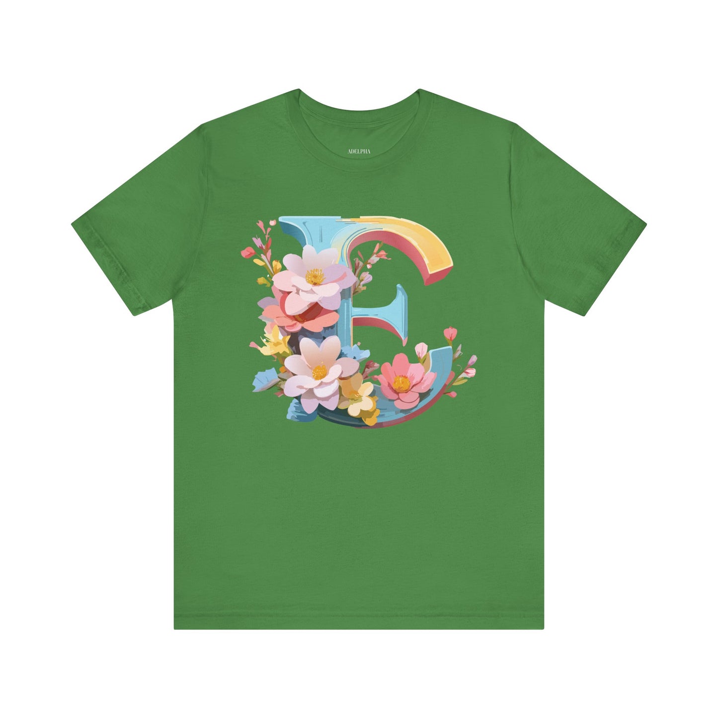 Letter Shirt, Letter E Shirt