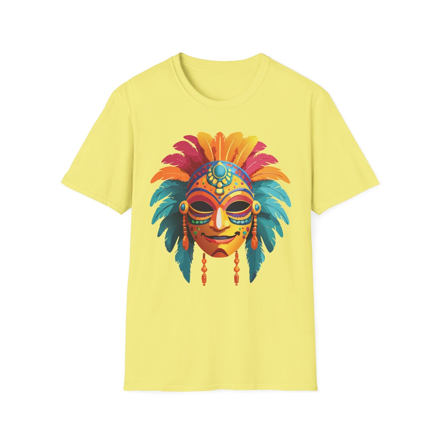 Mask Tee Shirt, Mask Shirt, Shirt with Mask, Masquerade Tees