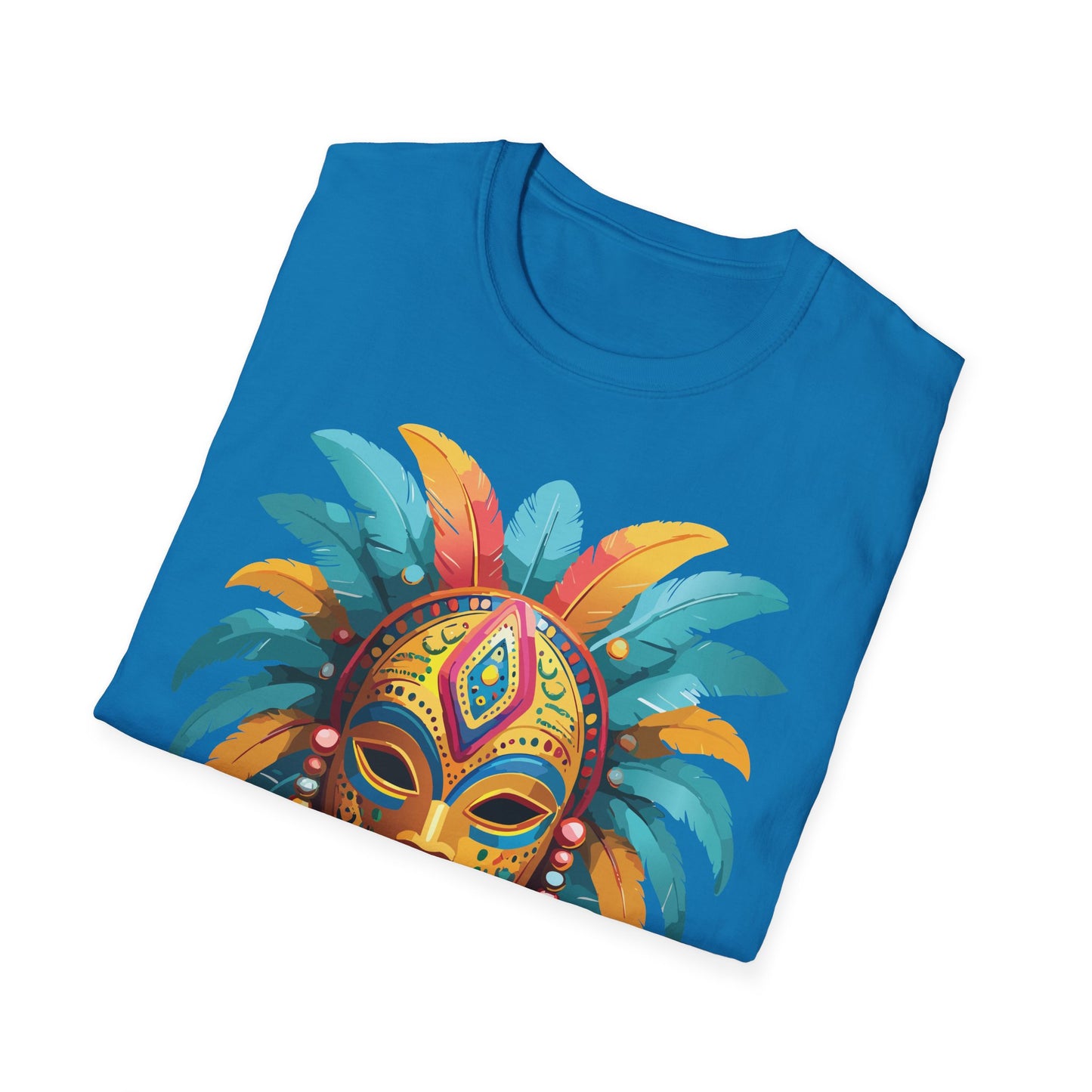 Mask Tee Shirt, Mask Shirt, Shirt with Mask, Masquerade Tees