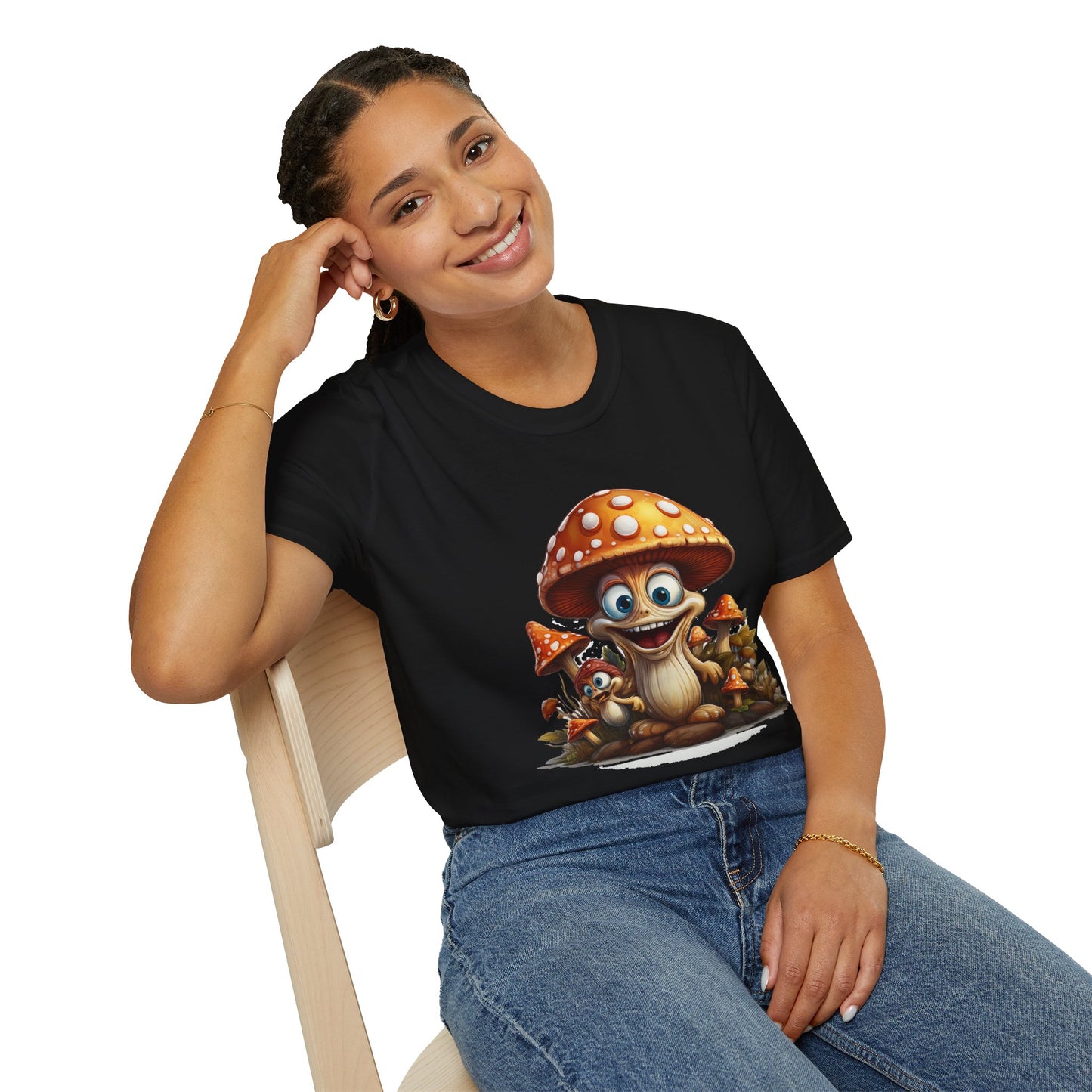 Mashroom Tee Shirt, Mashroom Shirt, Shirt with Funny Mashroom, Shirt with Fungus