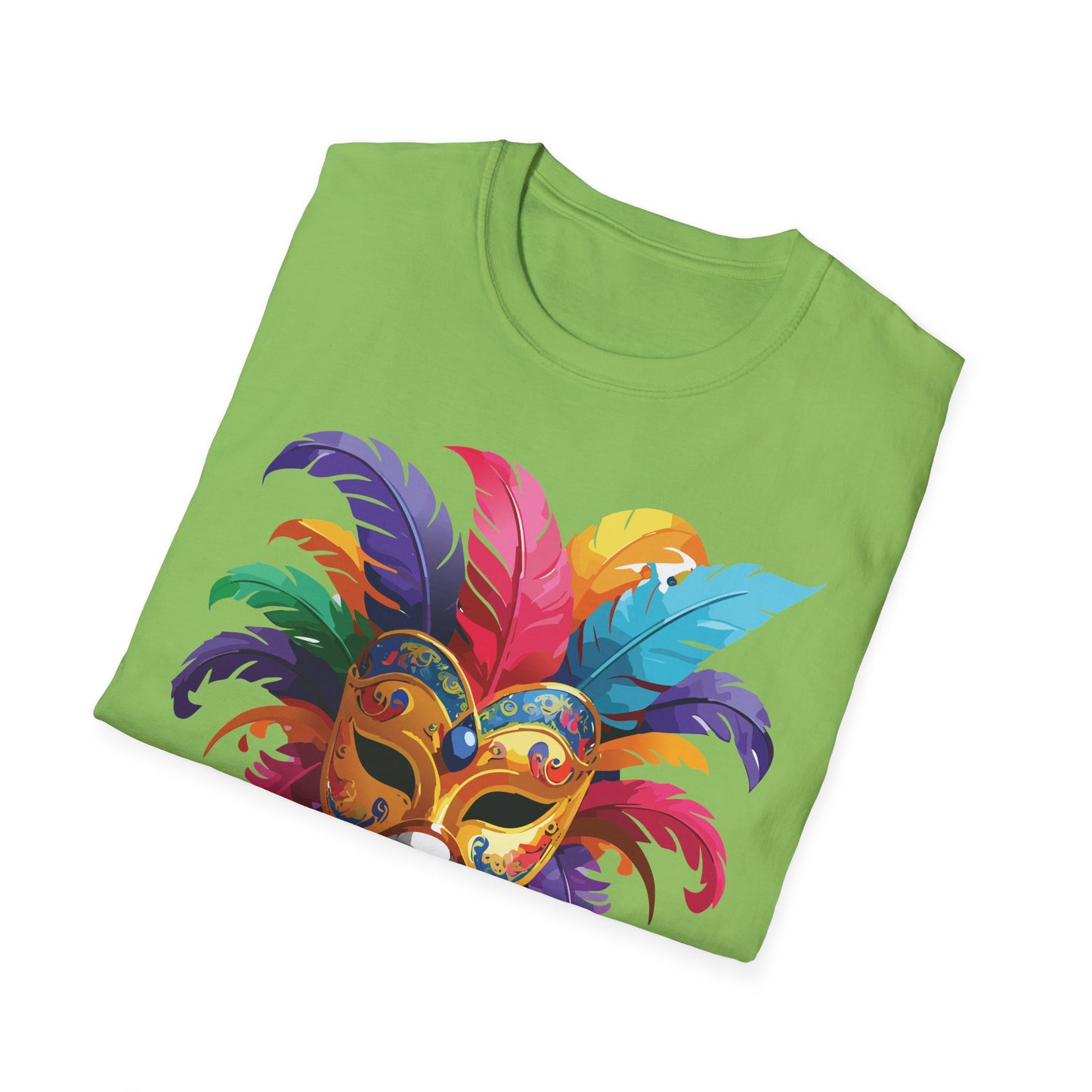 Mask Tee Shirt, Mask Shirt, Shirt with Mask, Masquerade Tees
