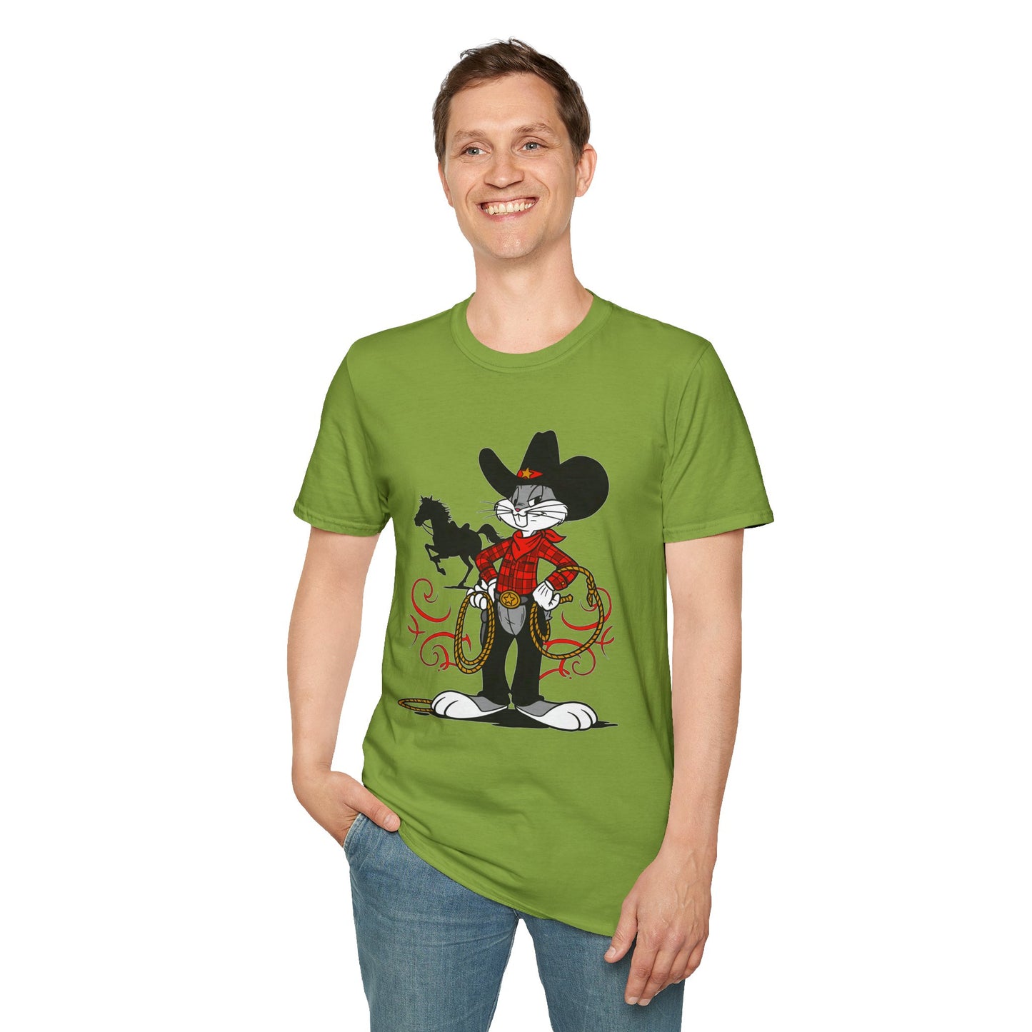 Bugs Bunny Shirt, Bugs Bunny T Shirt, Shirt with Bugs Bunny, T Shirt with Cartoon, Cartoon on T Shirt, Animation Shirt