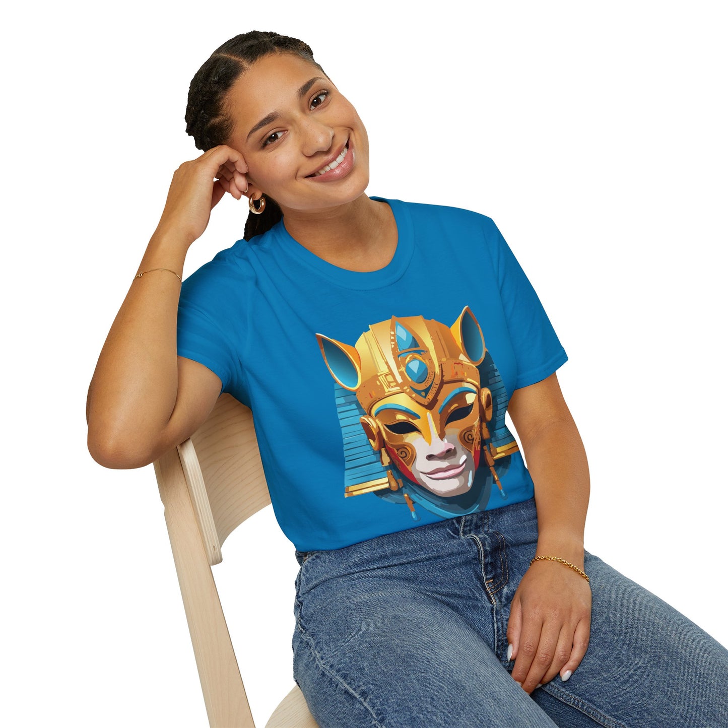 Mask Tee Shirt, Mask Shirt, Shirt with Mask, Masquerade Tees