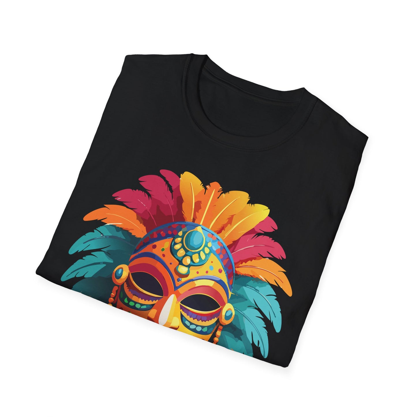 Mask Tee Shirt, Mask Shirt, Shirt with Mask, Masquerade Tees