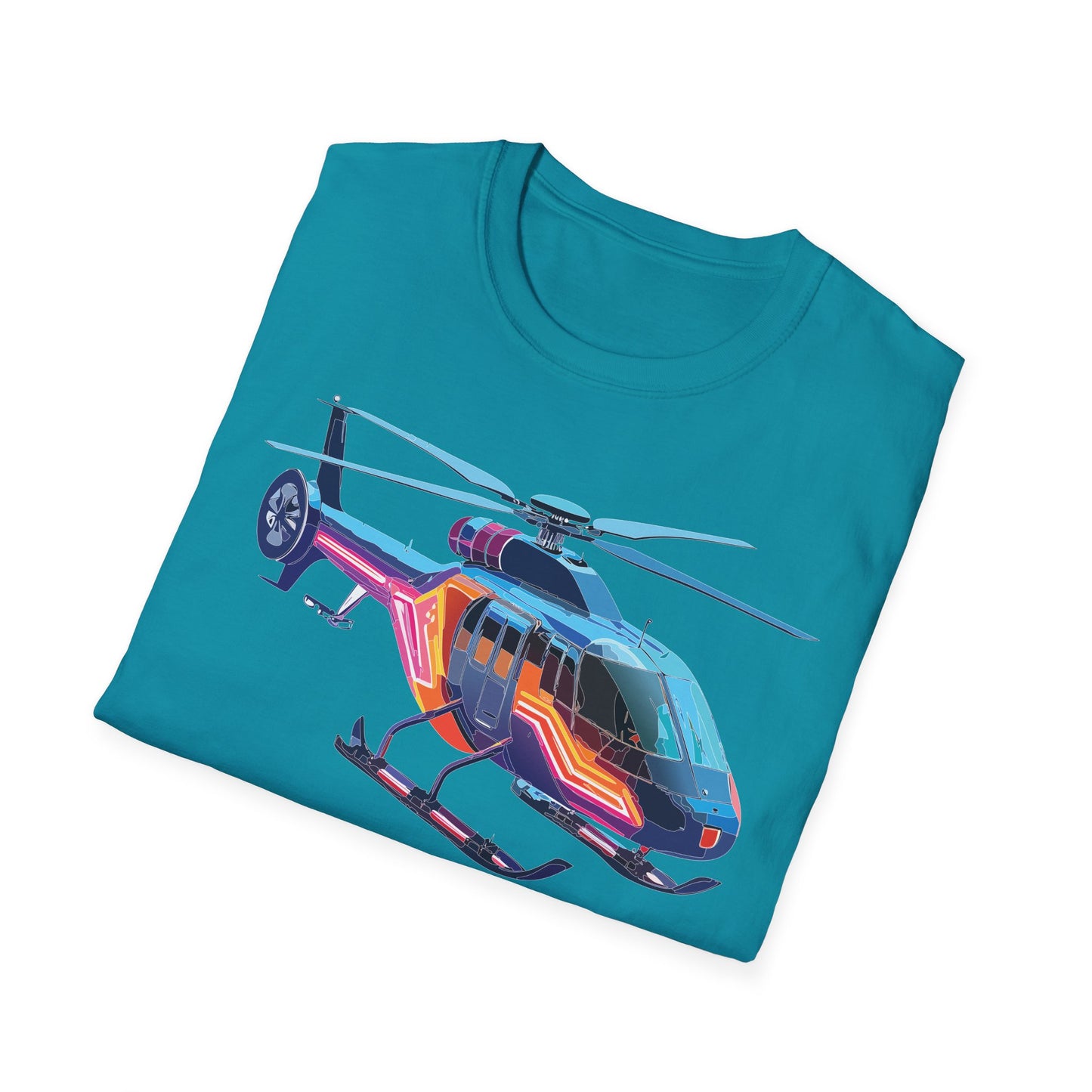 Chopper Shirt, Helicopter Shirt, Shirt with Helicopter, T Shirt with Chopper
