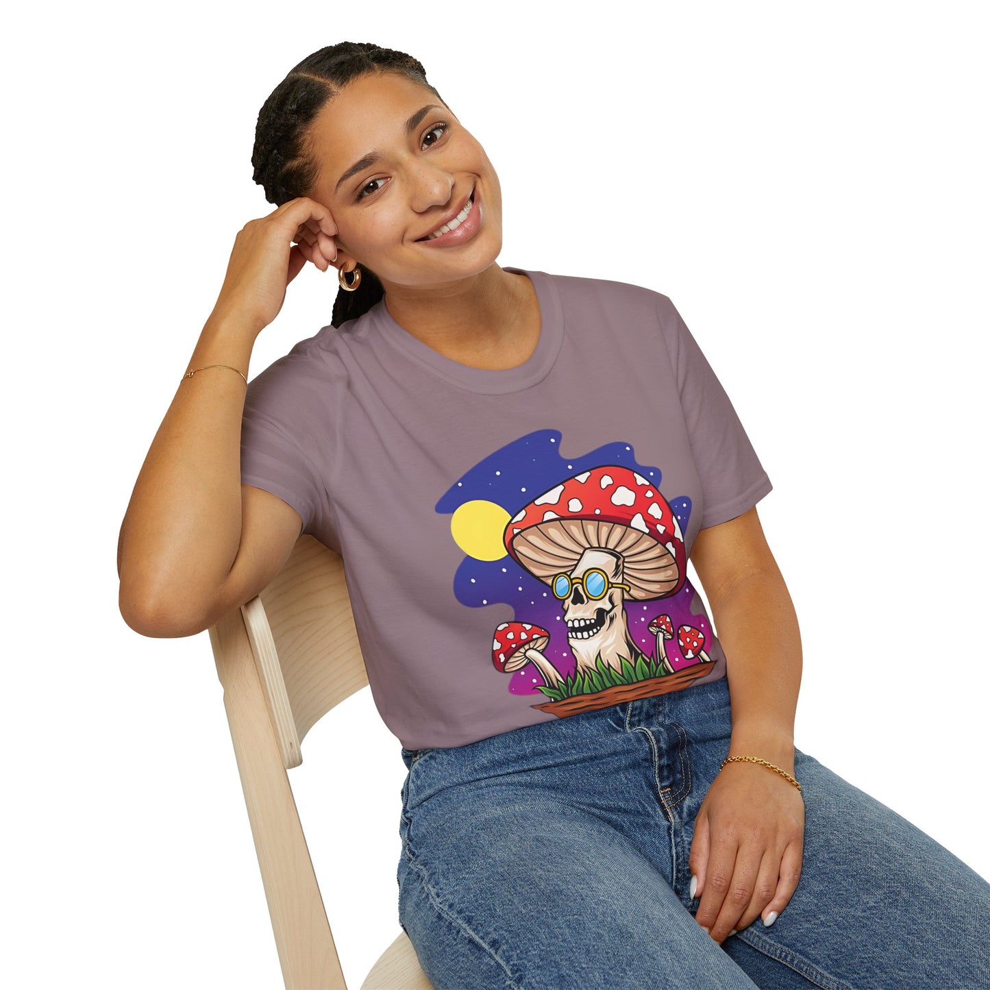 Mashroom Tee Shirt, Mashroom Shirt, Shirt with Funny Mashroom, Shirt with Fungus