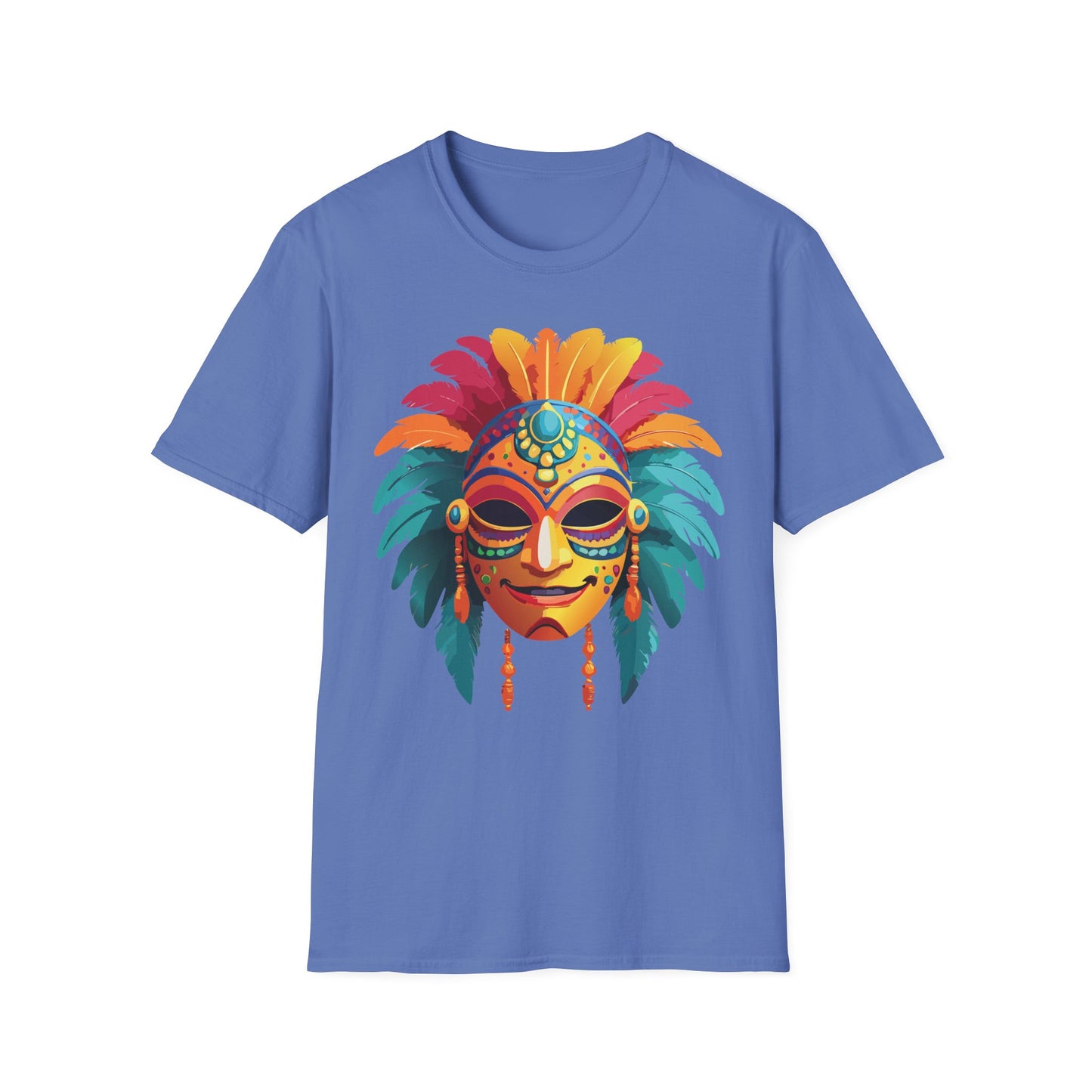 Mask Tee Shirt, Mask Shirt, Shirt with Mask, Masquerade Tees
