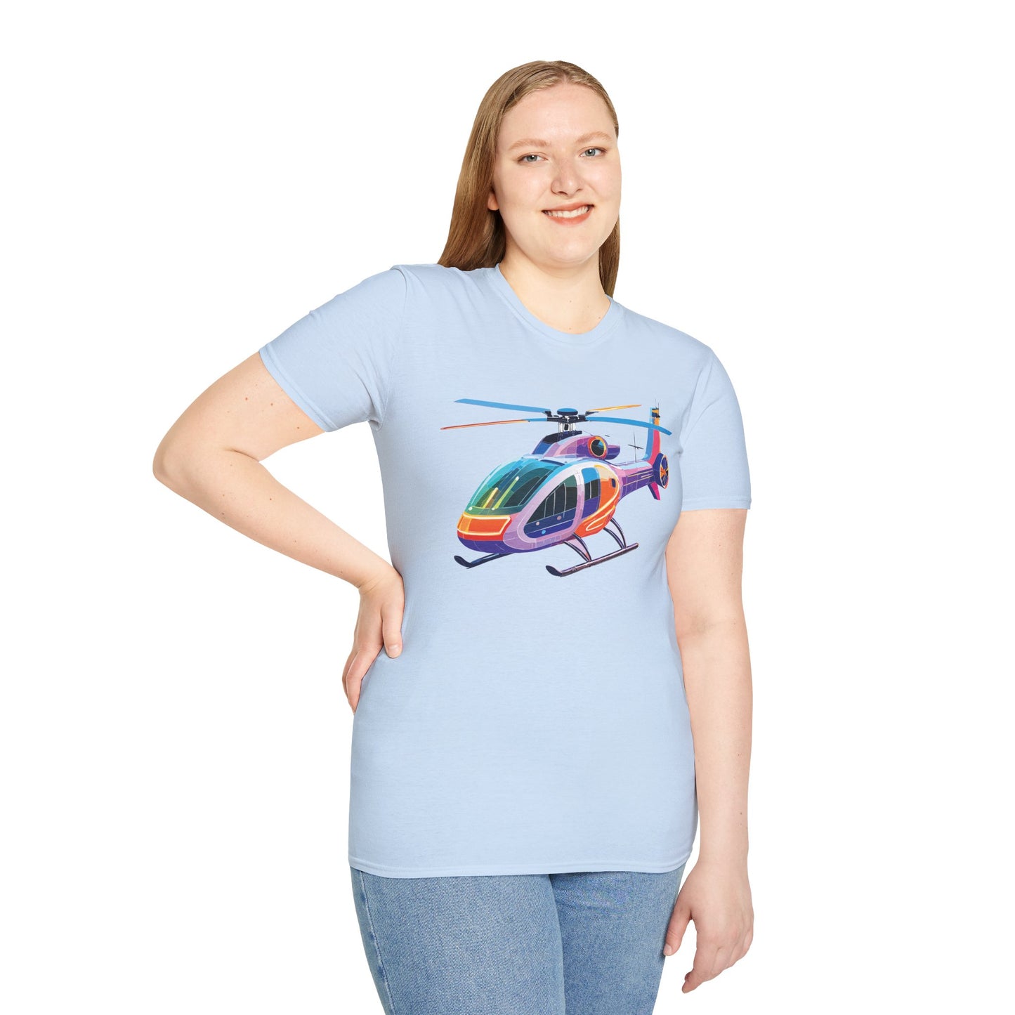 Chopper Shirt, Helicopter Shirt, Shirt with Helicopter, T Shirt with Chopper