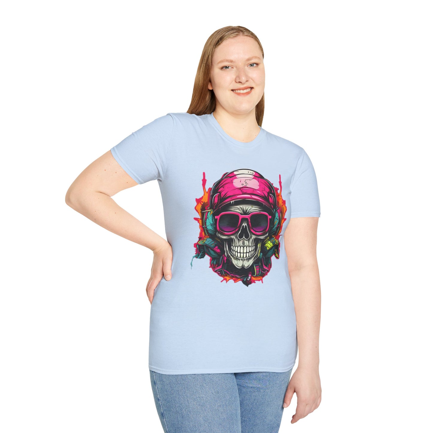 Skull Tee Shirt, Skeleton Shirt, Shirt with Skull, Shirt with Skeleton