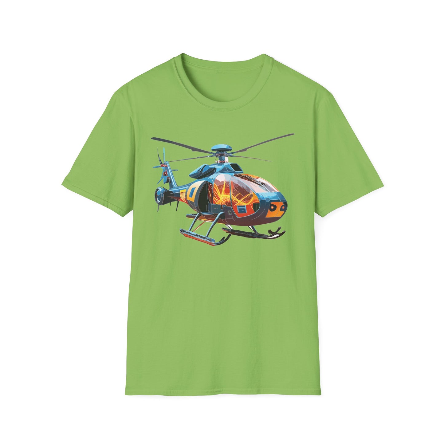 Chopper Shirt, Helicopter Shirt, Shirt with Helicopter, T Shirt with Chopper