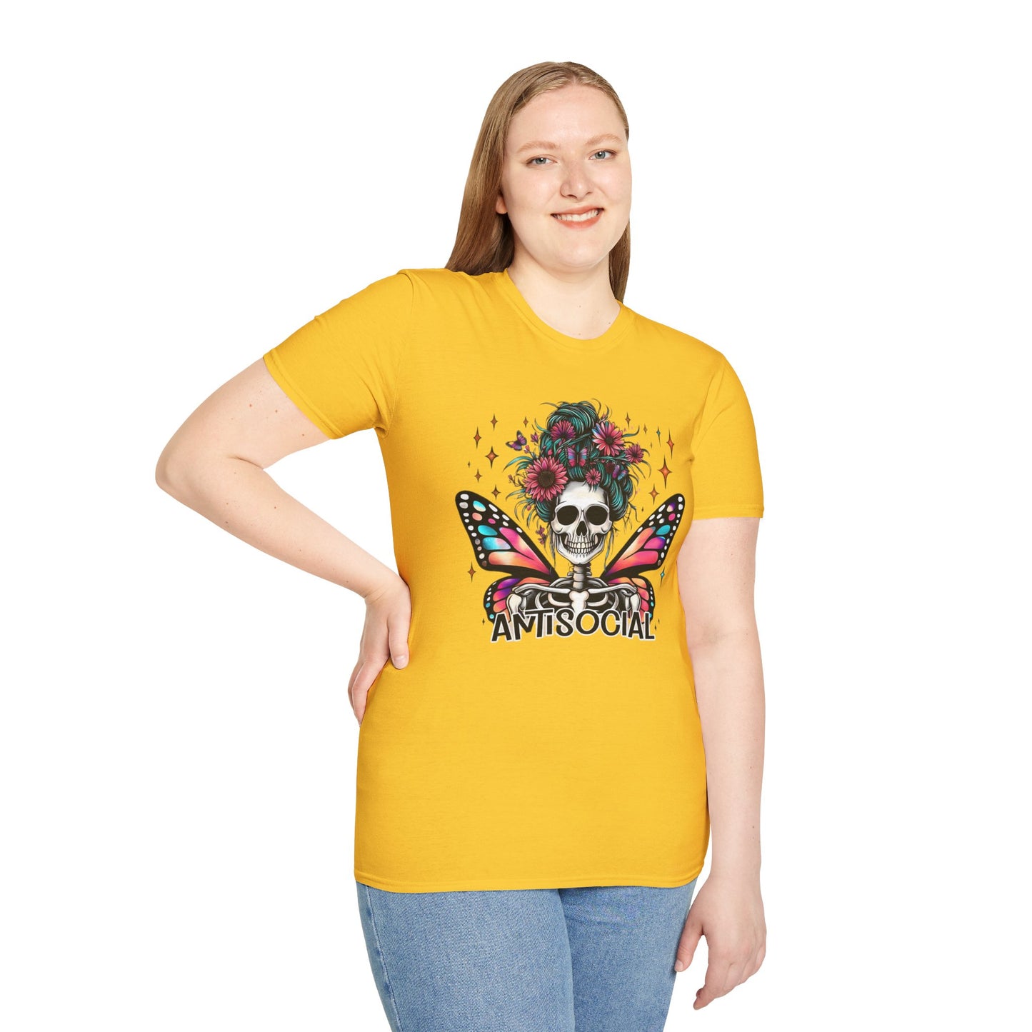 Skull Tee Shirt, Skeleton Shirt, Shirt with Skull, Shirt with Skeleton