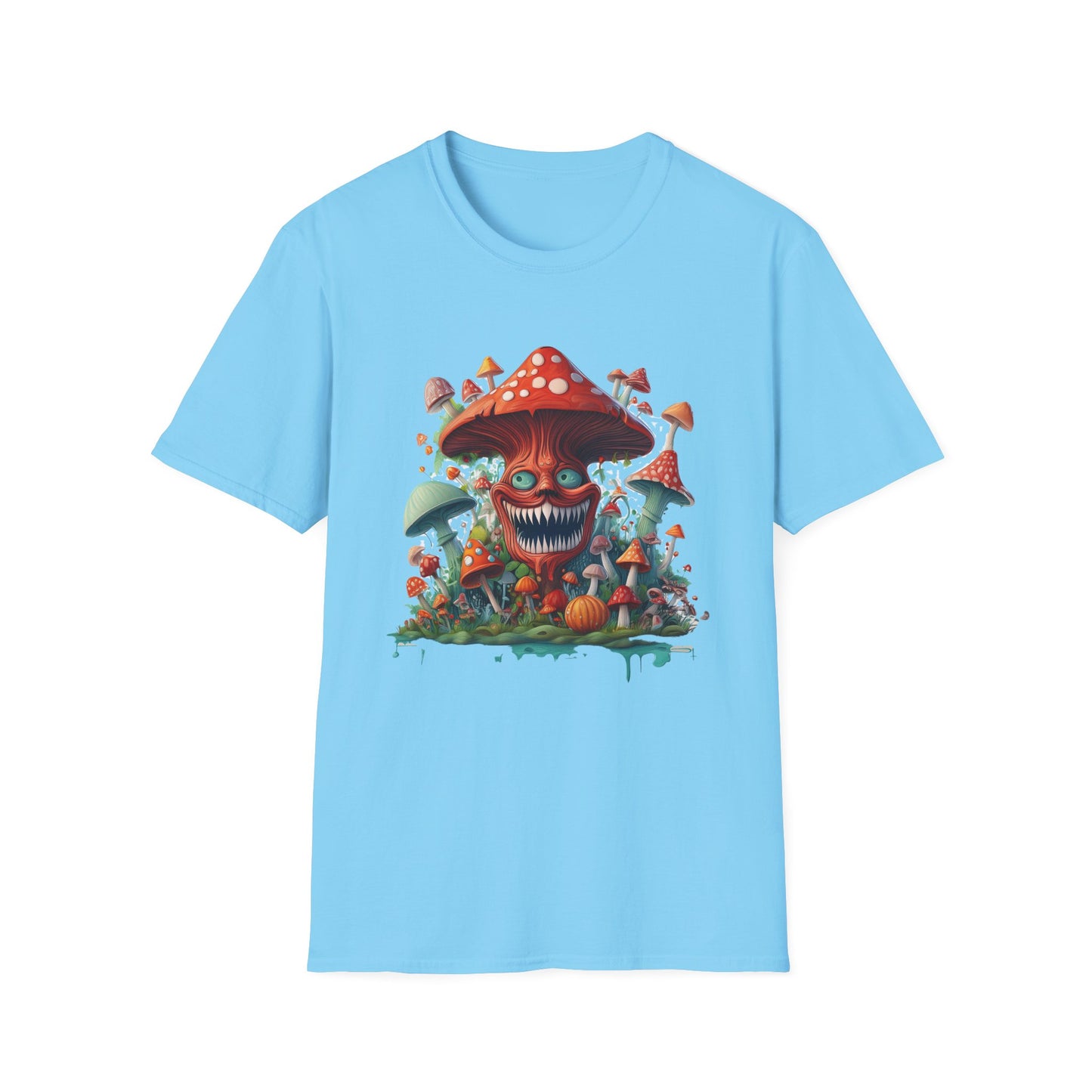 Mashroom Tee Shirt, Mashroom Shirt, Shirt with Funny Mashroom, Shirt with Fungus