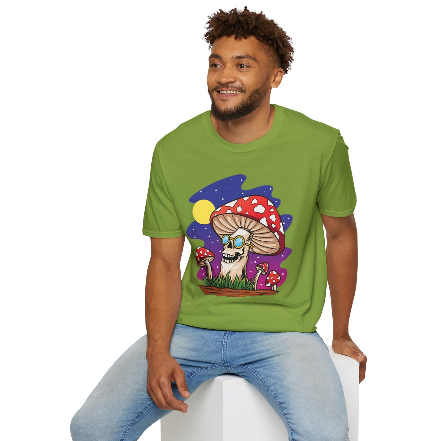 Mashroom Tee Shirt, Mashroom Shirt, Shirt with Funny Mashroom, Shirt with Fungus