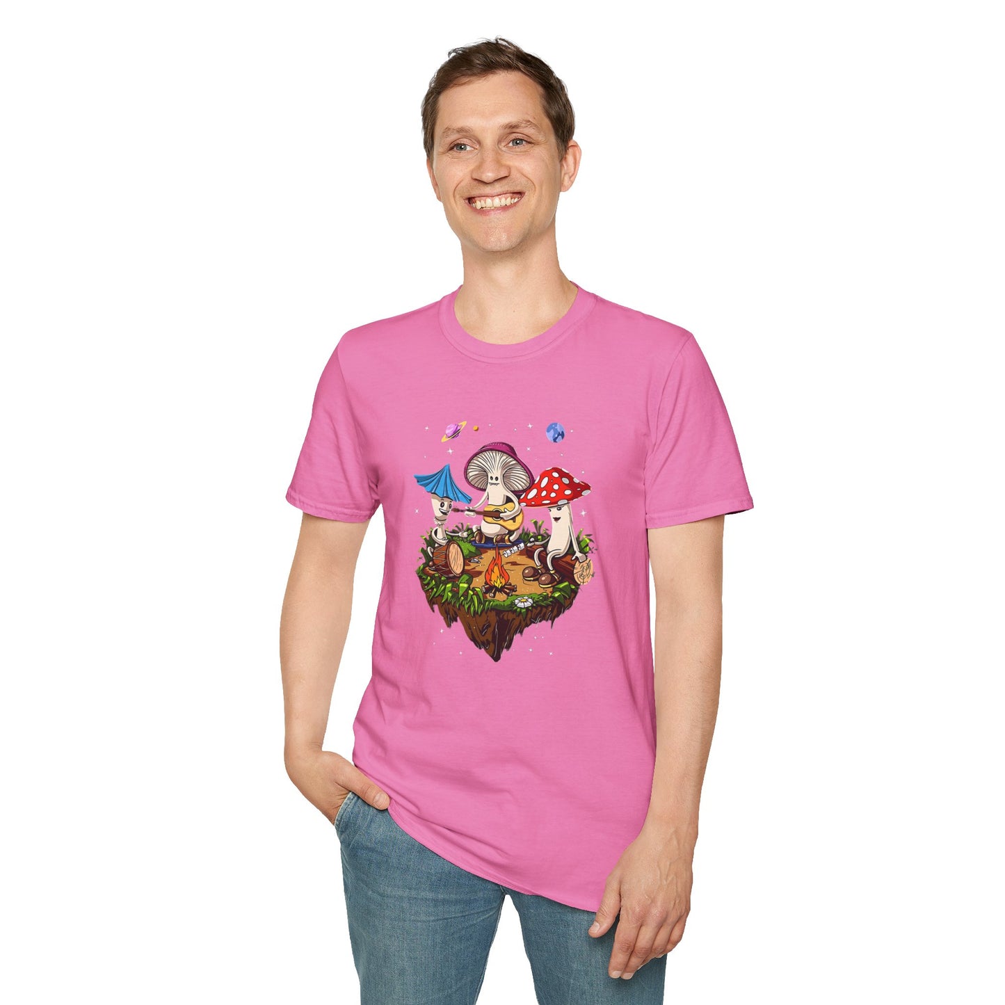 Mashroom Tee Shirt, Mashroom Shirt, Shirt with Funny Mashroom, Shirt with Fungus