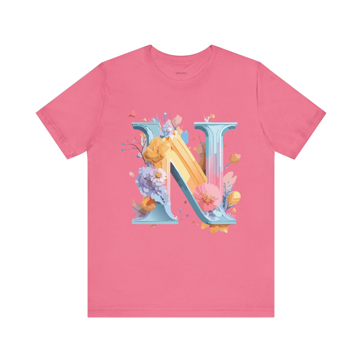 Letter Shirt, Letter N Shirt