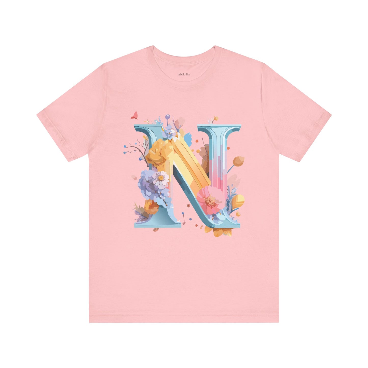 Letter Shirt, Letter N Shirt