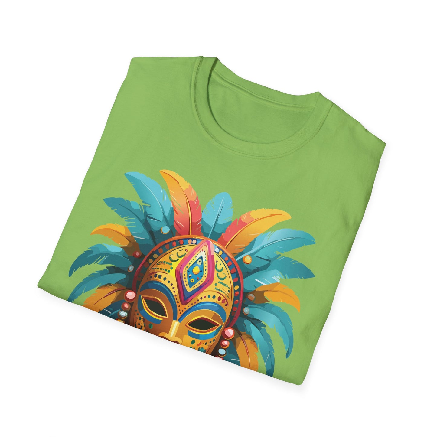 Mask Tee Shirt, Mask Shirt, Shirt with Mask, Masquerade Tees