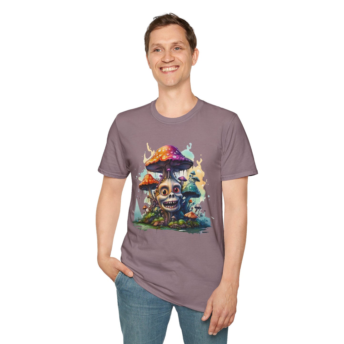Mashroom Tee Shirt, Mashroom Shirt, Shirt with Funny Mashroom, Shirt with Fungus
