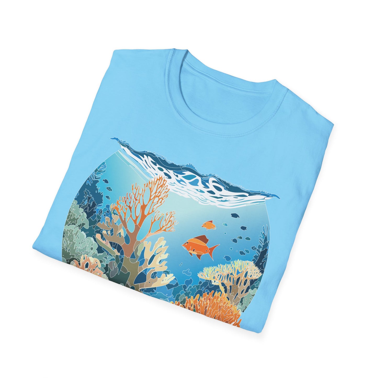 Ocean Tee Shirt, Ocean Shirt, Shirt with Ocean, U boat Tees, Shirt with U-Boat