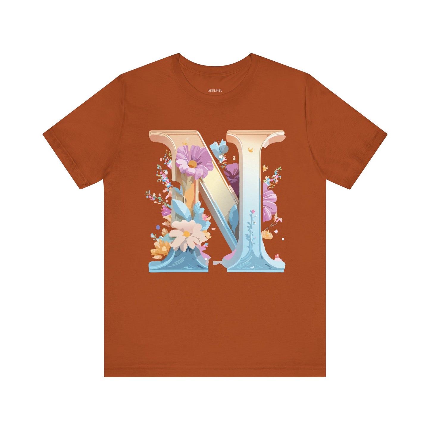 Letter Shirt, Letter N Shirt