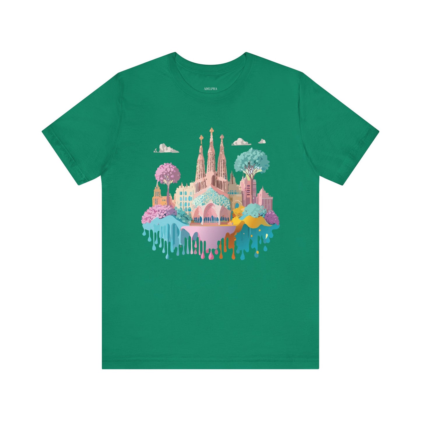 Tourist Shirt, Shirt with Barcelona
