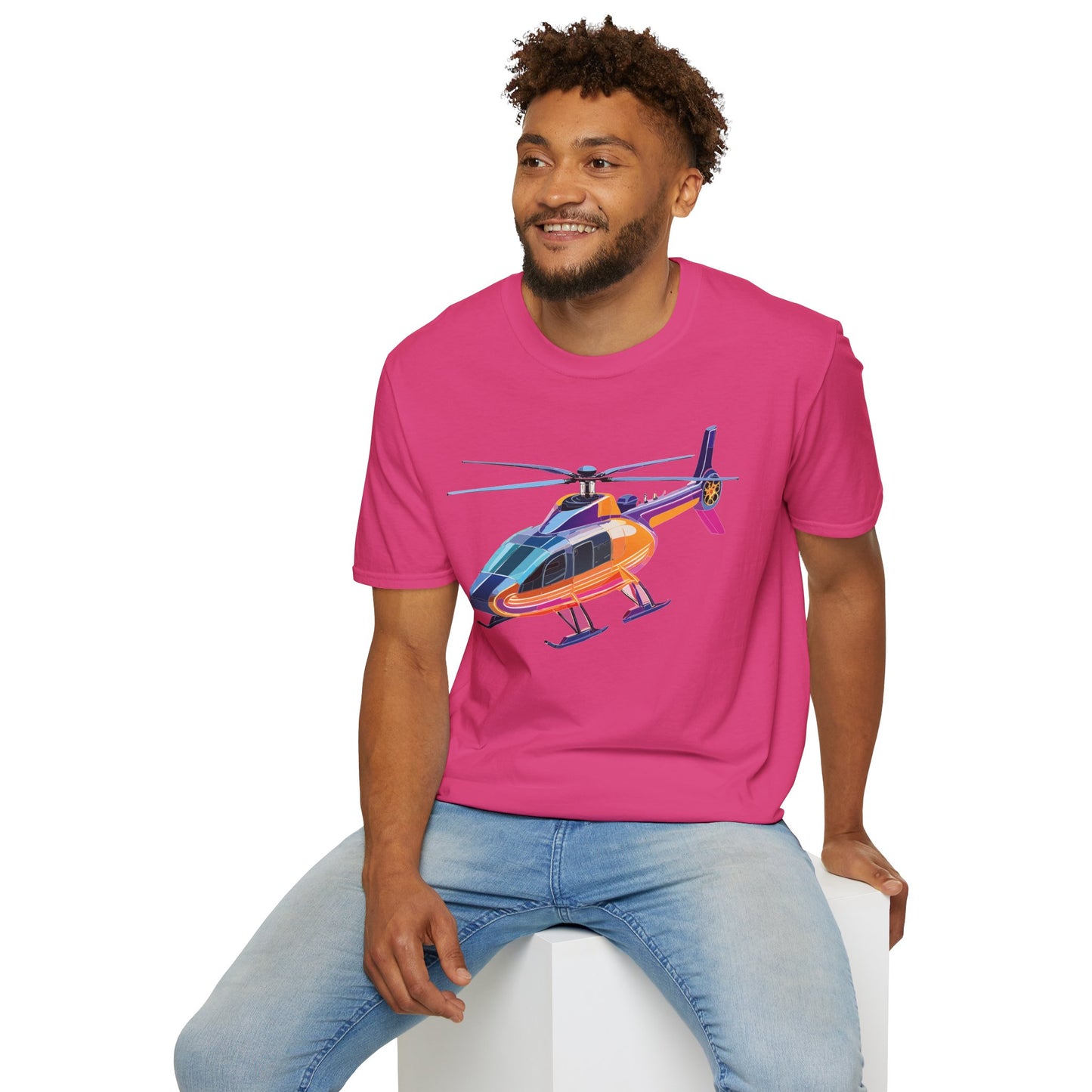 Chopper Shirt, Helicopter Shirt, Shirt with Helicopter, T Shirt with Chopper