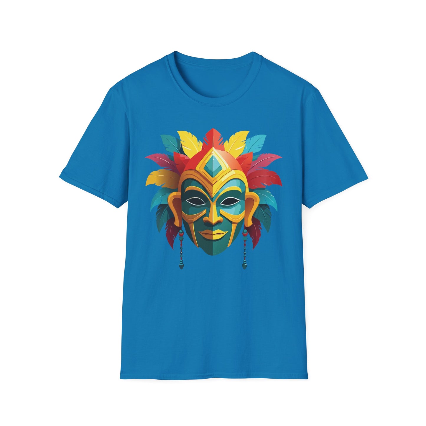 Mask Tee Shirt, Mask Shirt, Shirt with Mask, Masquerade Tees