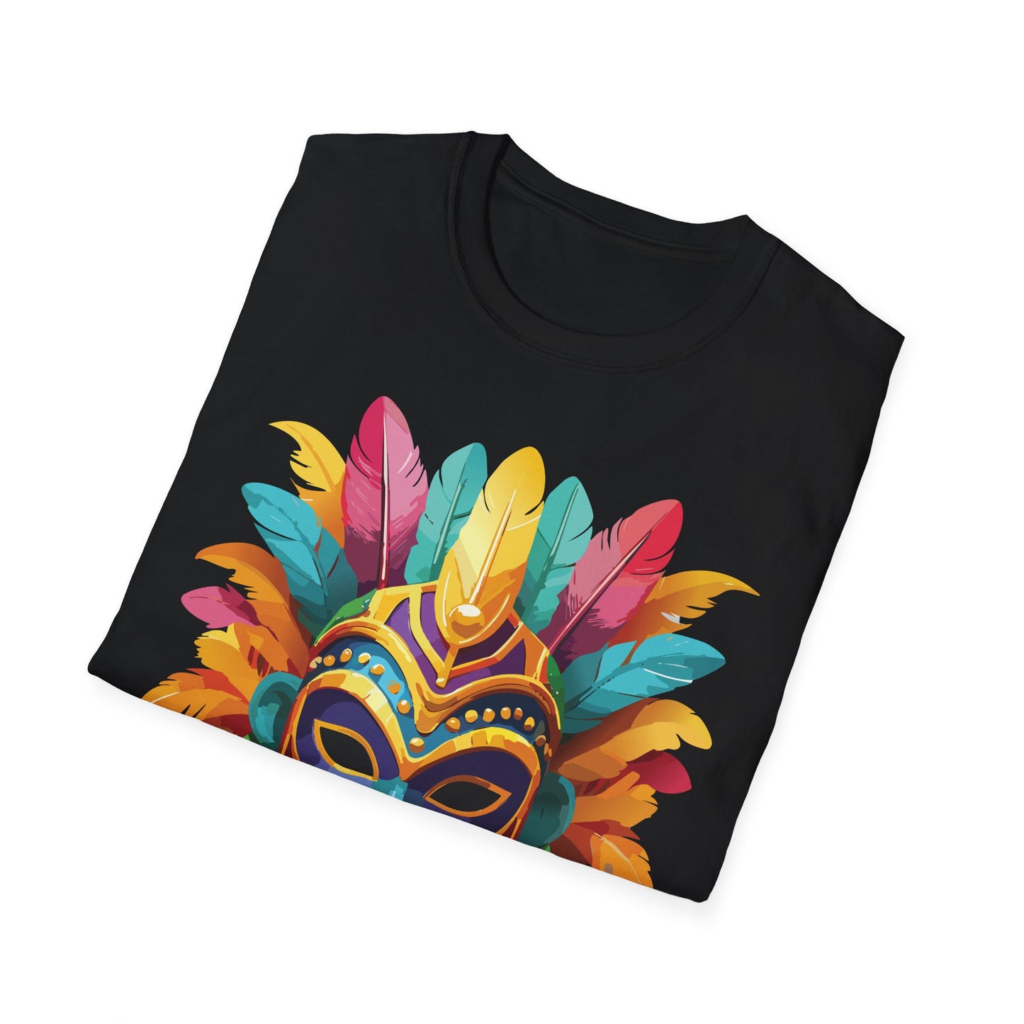 Mask Tee Shirt, Mask Shirt, Shirt with Mask, Masquerade Tees