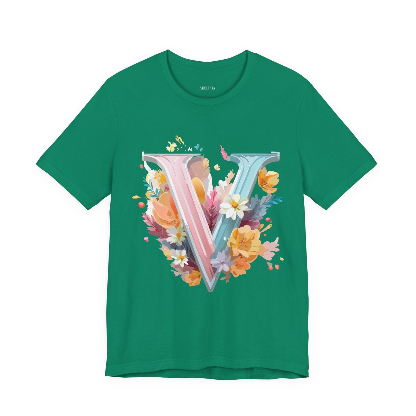 Letter Shirt, Letter V Shirt