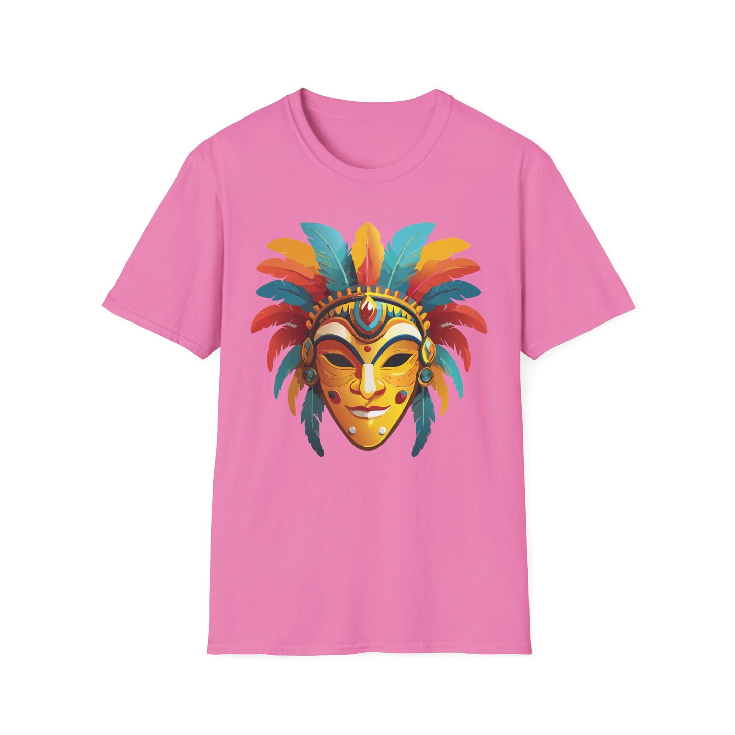 Mask Tee Shirt, Mask Shirt, Shirt with Mask, Masquerade Tees