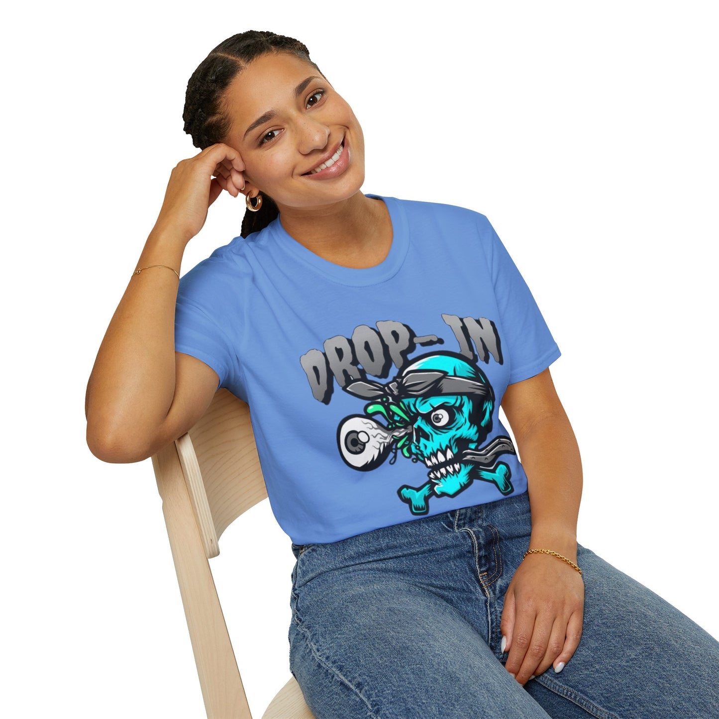 Skull Tee Shirt, Skeleton Shirt, Shirt with Skull, Shirt with Skeleton