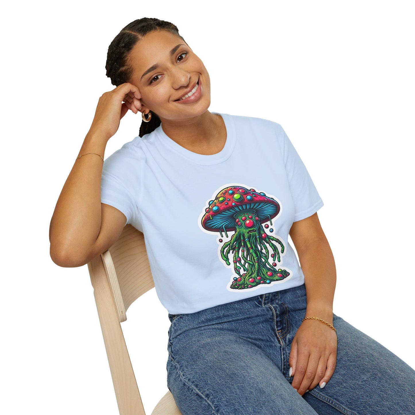 Mashroom Tee Shirt, Mashroom Shirt, Shirt with Funny Mashroom, Shirt with Fungus