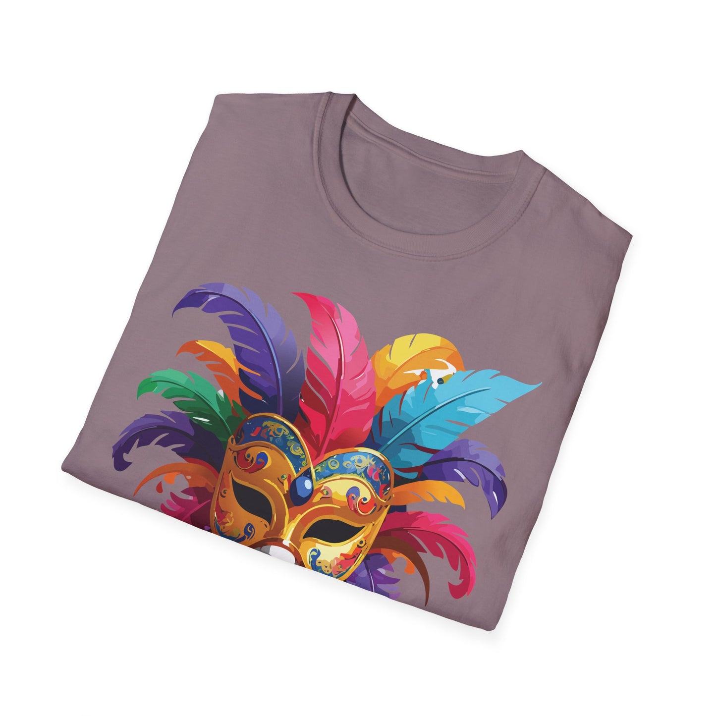 Mask Tee Shirt, Mask Shirt, Shirt with Mask, Masquerade Tees