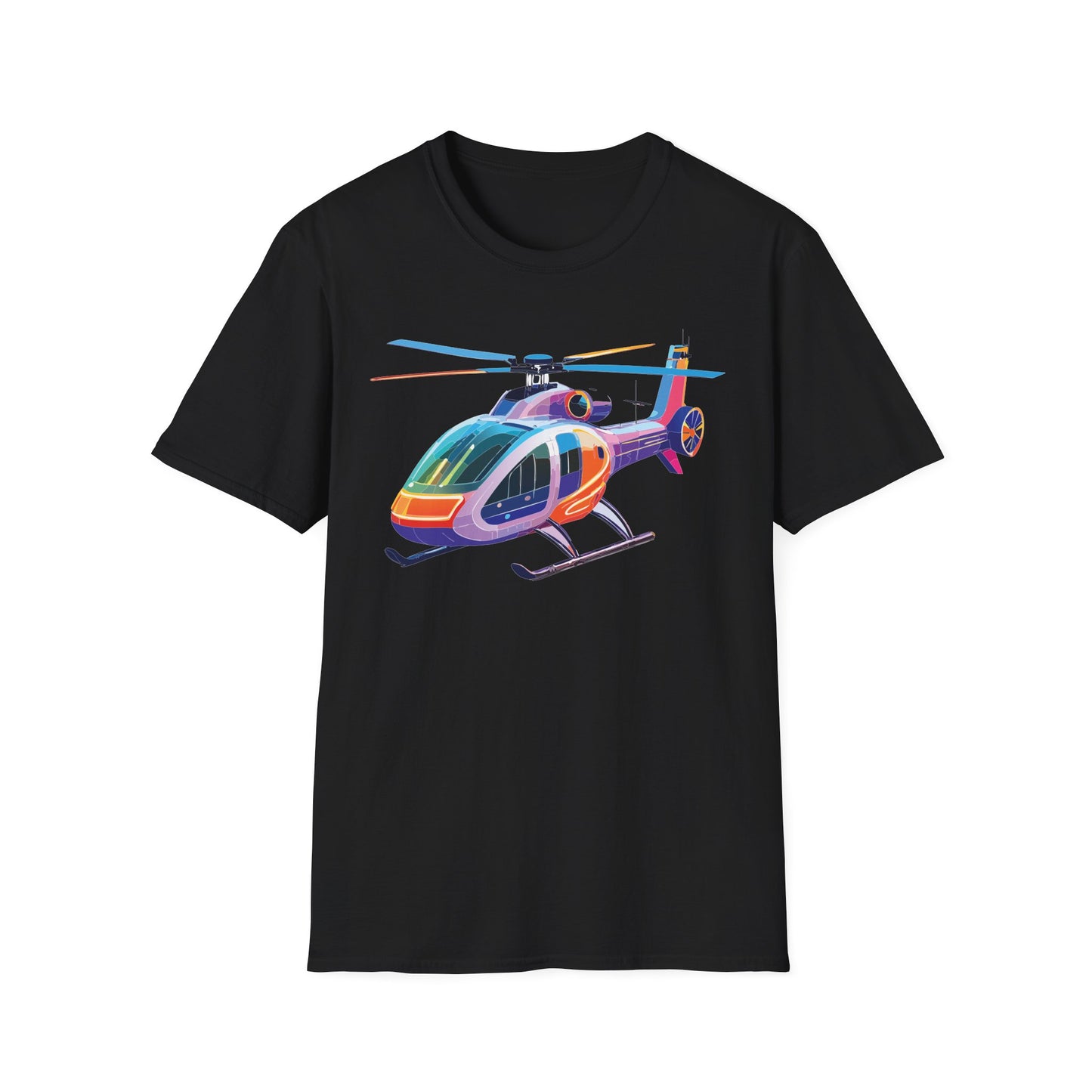 Chopper Shirt, Helicopter Shirt, Shirt with Helicopter, T Shirt with Chopper