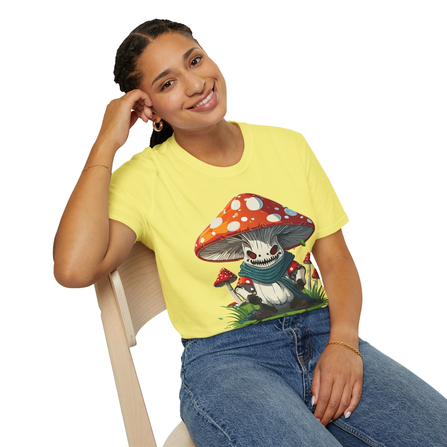 Mashroom Tee Shirt, Mashroom Shirt, Shirt with Funny Mashroom, Shirt with Fungus