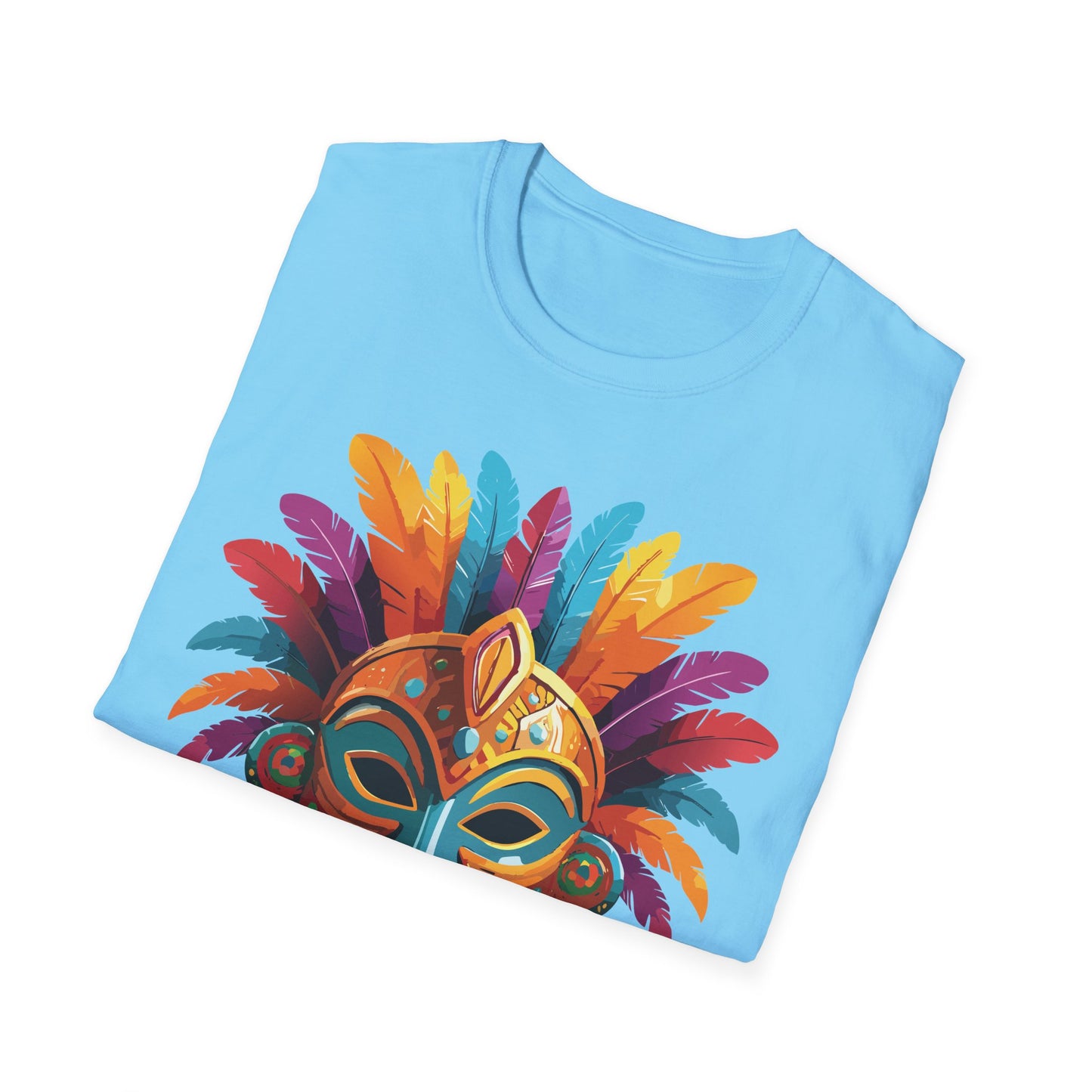Mask Tee Shirt, Mask Shirt, Shirt with Mask, Masquerade Tees