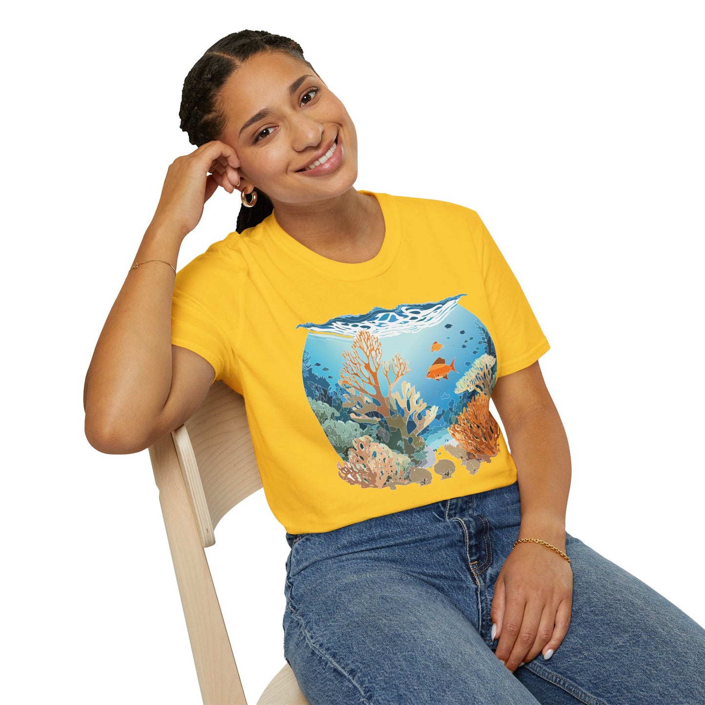 Ocean Tee Shirt, Ocean Shirt, Shirt with Ocean, U boat Tees, Shirt with U-Boat