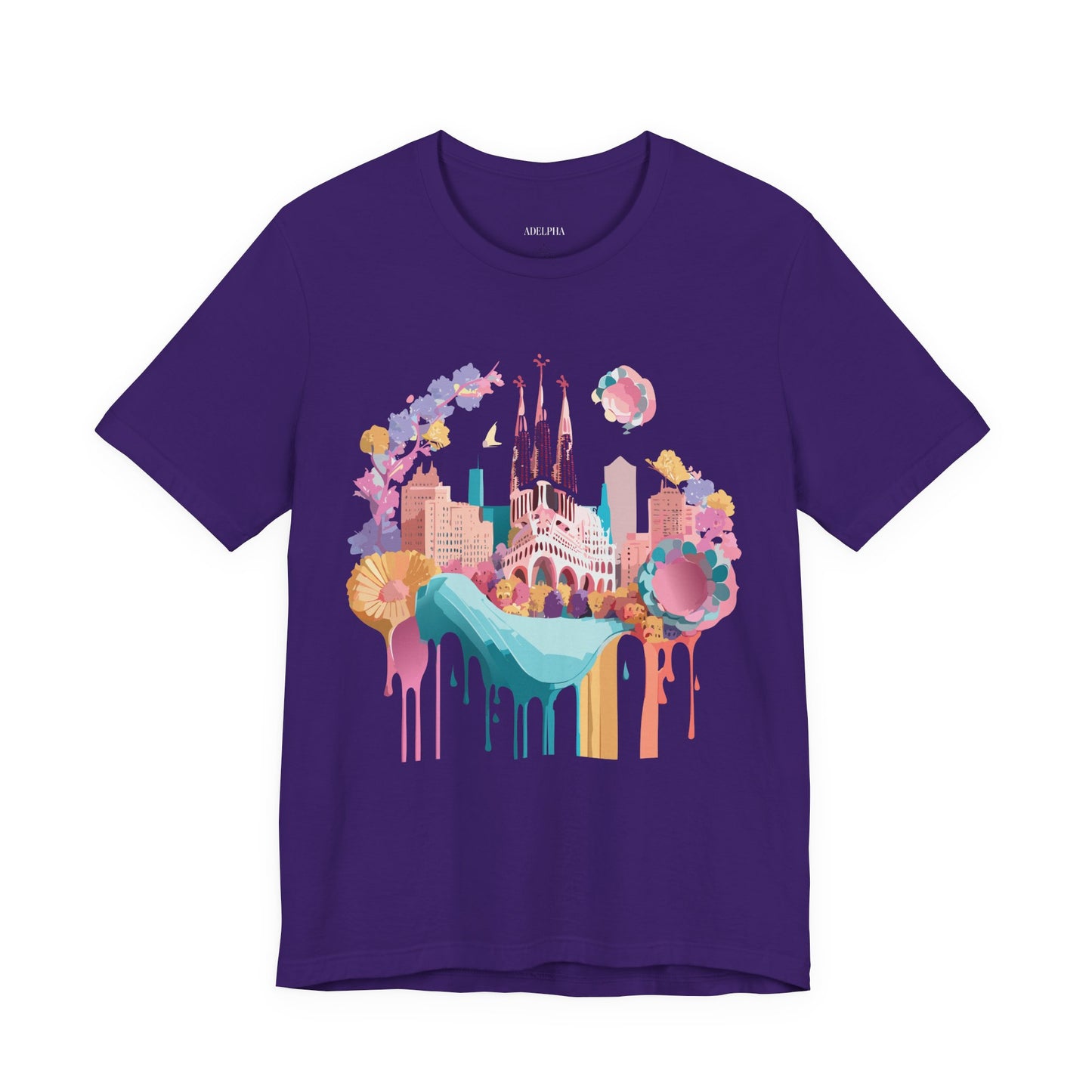 Tourist Shirt, Shirt with Barcelona